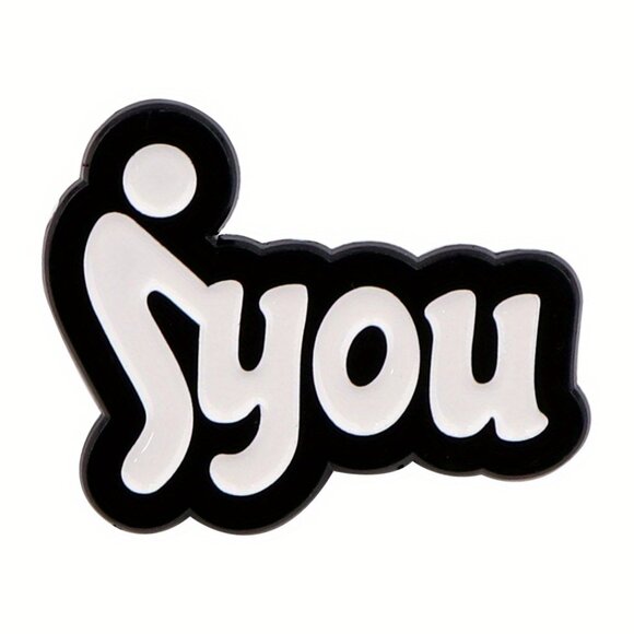TheEdgeOfNik Jewelry - "F#CK YOU" OIL DRIPPED ENAMEL PIN LAPEL PIN BROOCH NWT